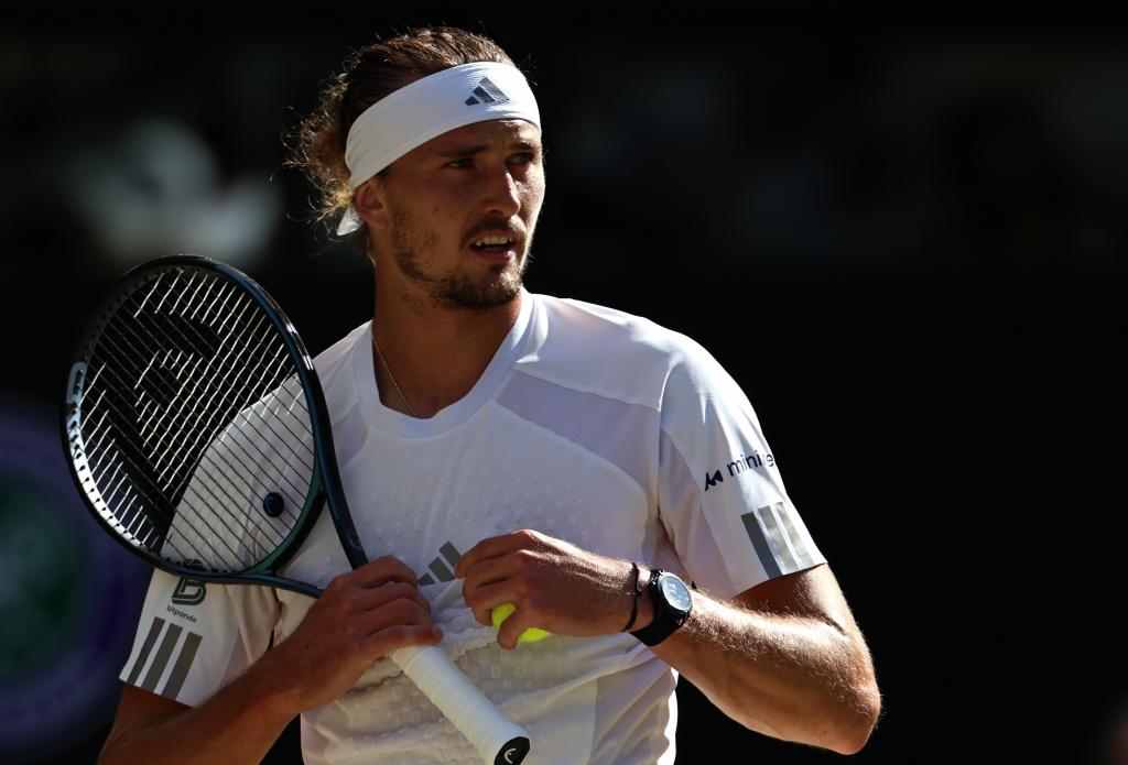 Alexander Zverev à Wimbledon