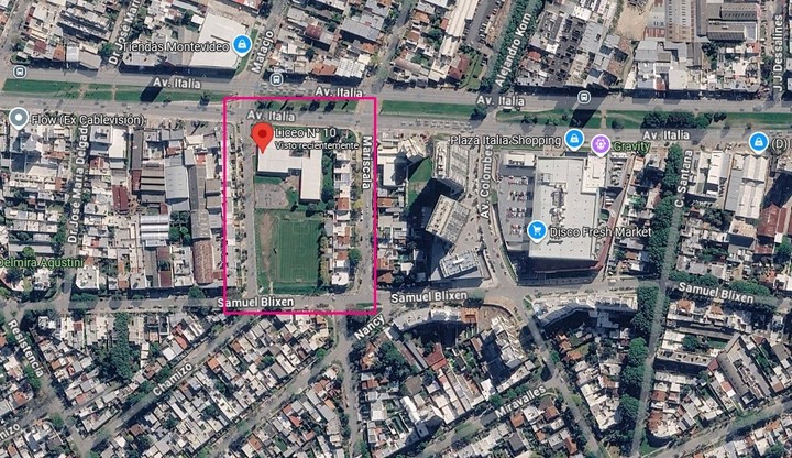 Ancienne implantation d Alto Perú dans Malvín Norte