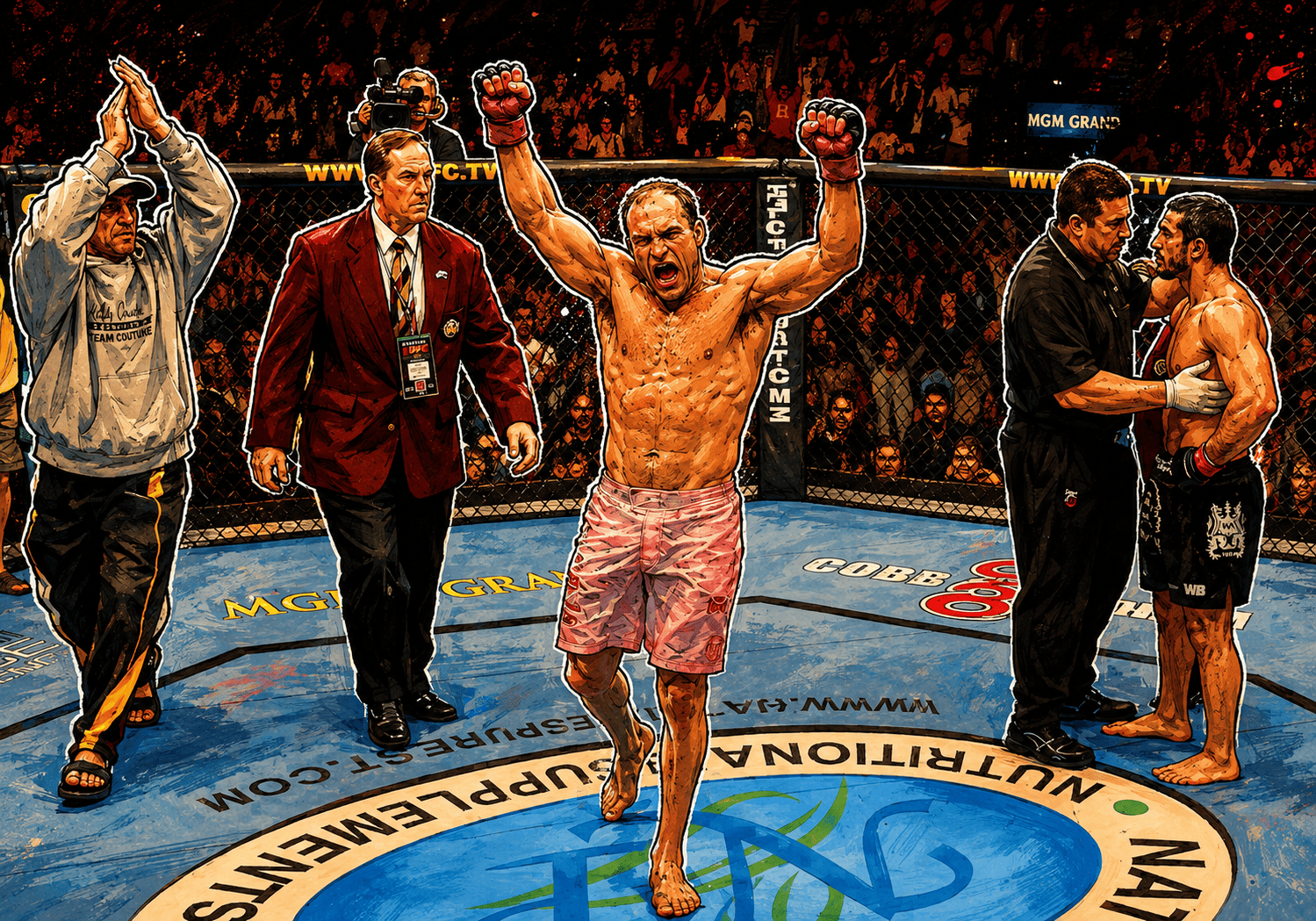 Aujourd'hui dans l'histoire : Randy Couture contre Vitor Belfort III