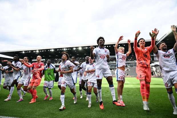 Un moment de la rencontre Angers-Lille
