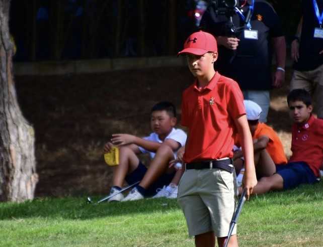 Enzo Jiménez lidera con un segundo puesto en infantiles a la representación del Club de Golf Soria en la I Prueba del Pequecircuito de Castilla y León