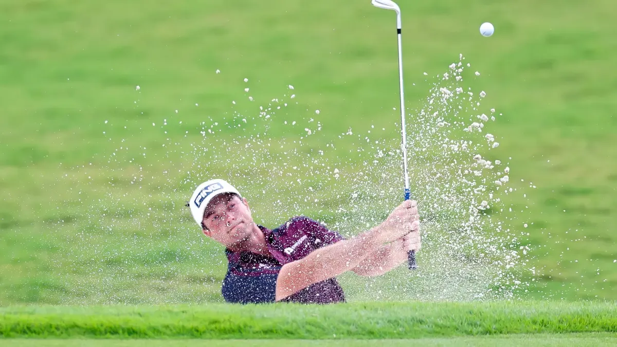 Hovland llega como líder a la última jornada del Tour Championship