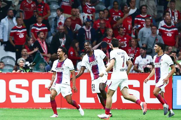 Match du PSG contre Lille