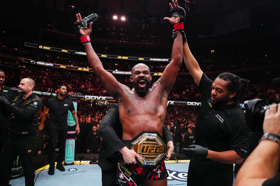 Jon Jones en pleine action