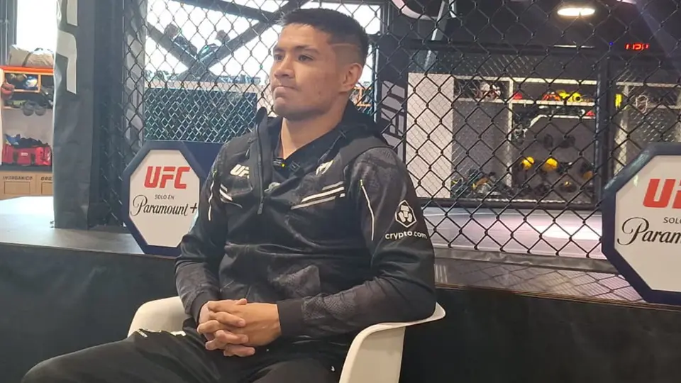 David Martínez lors d’un entraînement à CDMX