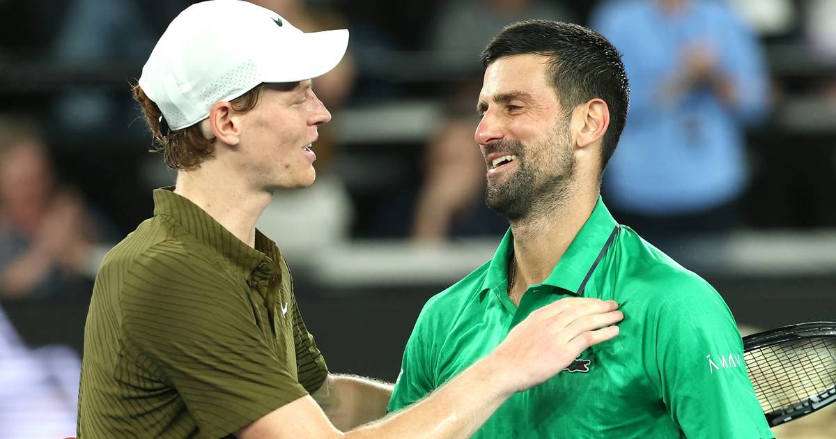Djokovic voit en Sinner son propre reflet