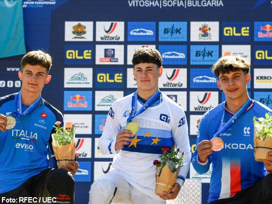 Enol Torre sacré champion d’Europe junior de Descente à Vitosha