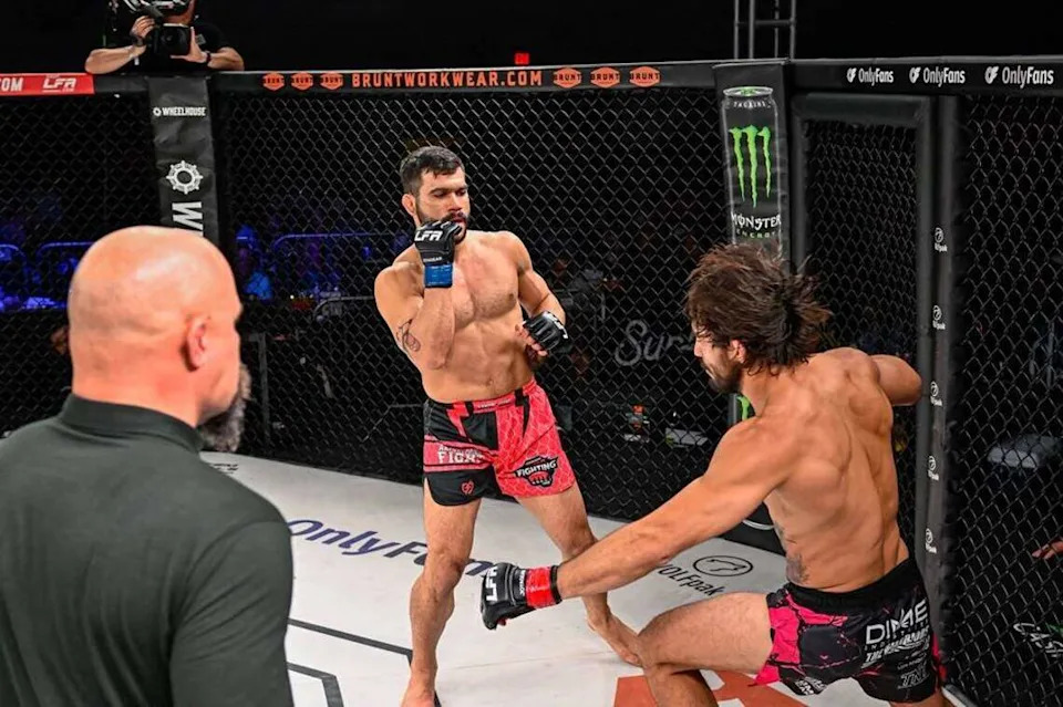 Luis Raúl Gómez (à gauche) headlinera le 28 août une carte de Legacy Fighting Alliance.