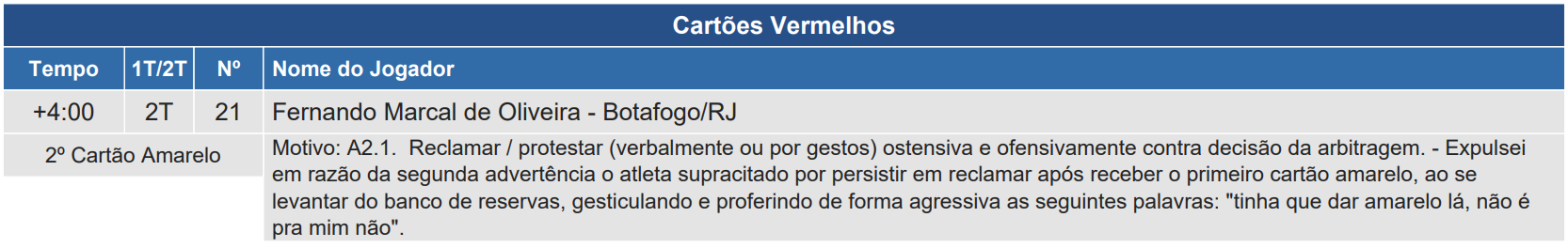 Capture illustrant le match Botafogo x Fluminense