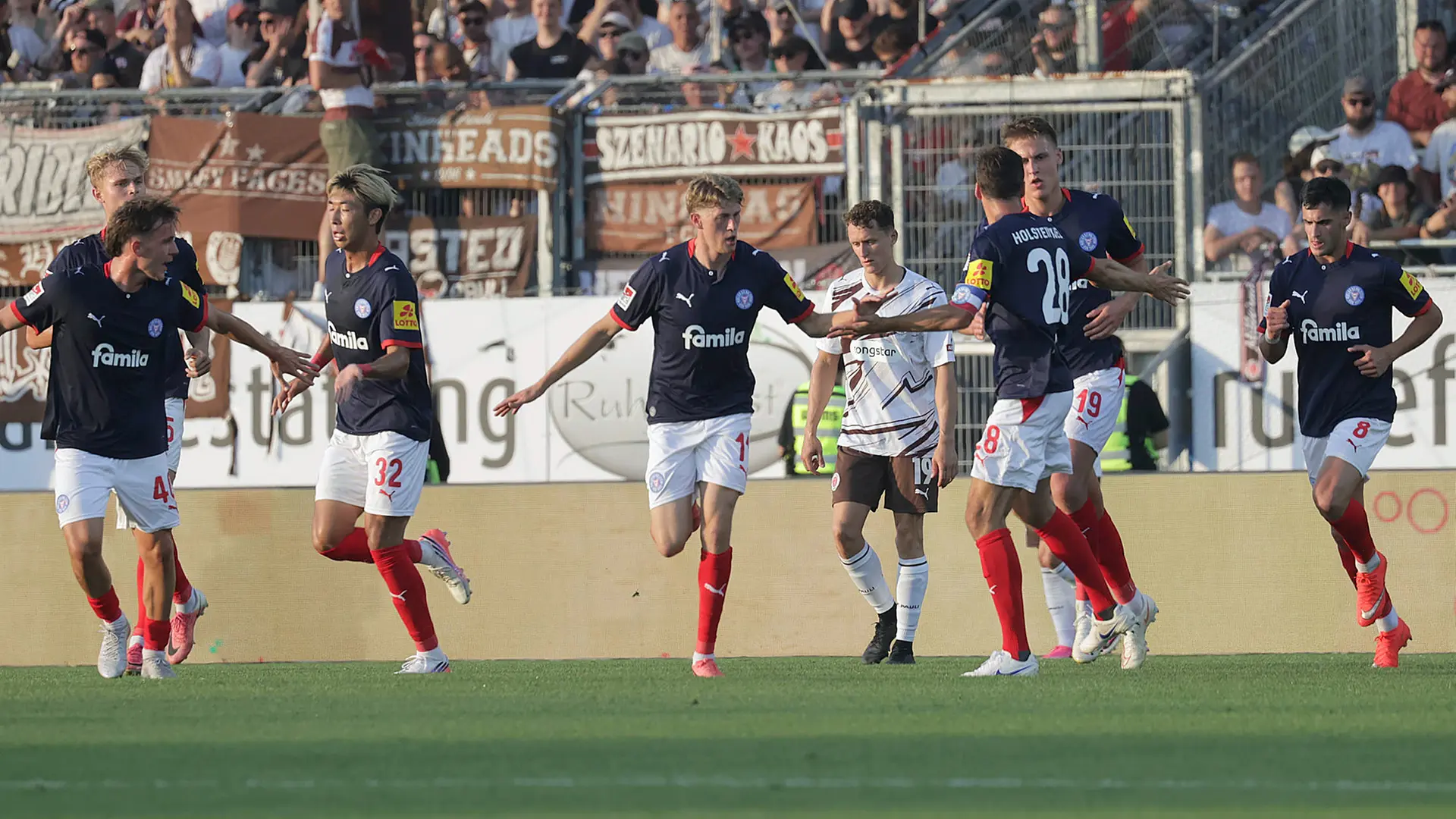 Mené 0-2, Kiel sauve le nul contre le St. Pauli