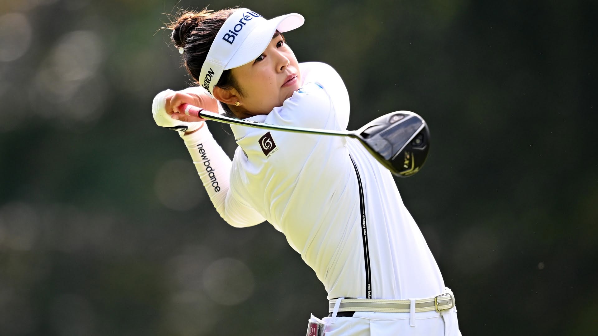 Miyu Yamashita sur le parcours