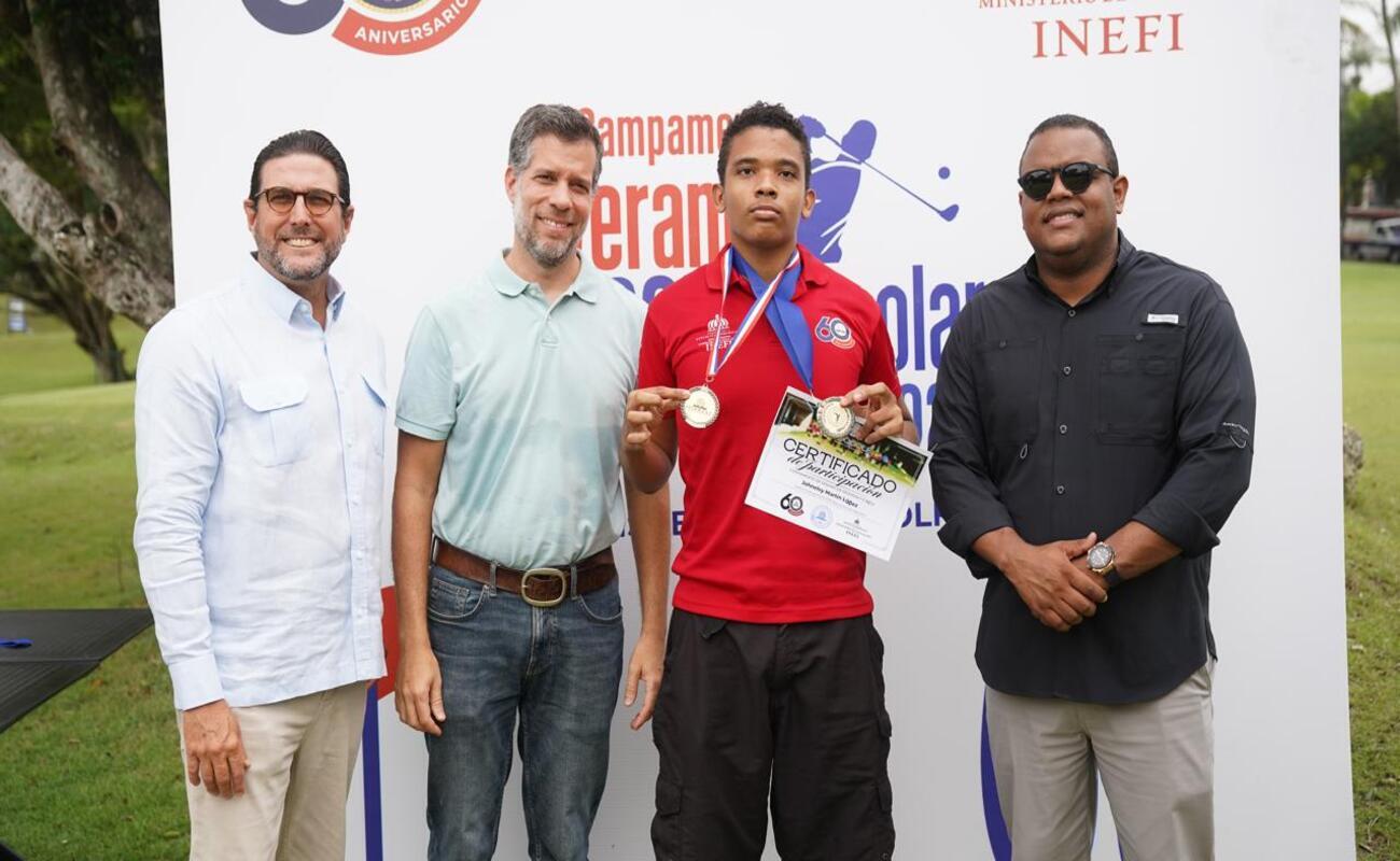 Inefi et Fedogolf récompensent 32 gagnants du camp d’été de golf scolaire 2026
