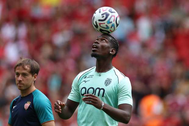 Pogba en match