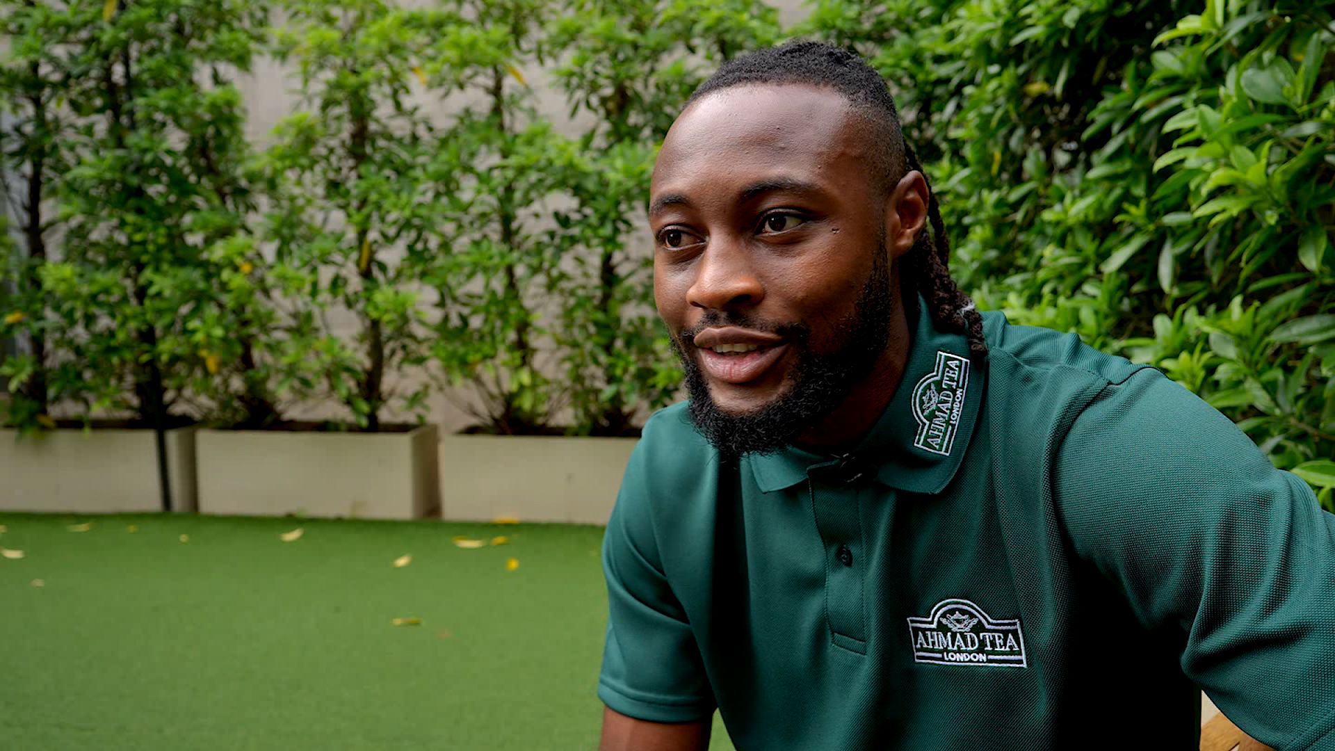 Antoine Semenyo lors d'une interview