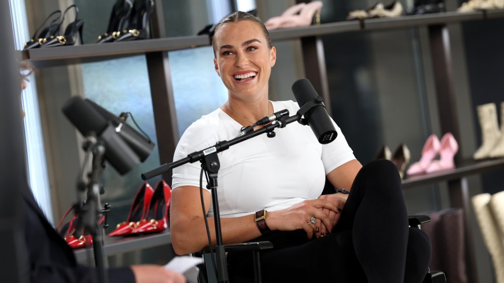 Sabalenka parle tennis au flagship Gucci de la Cinquième Avenue