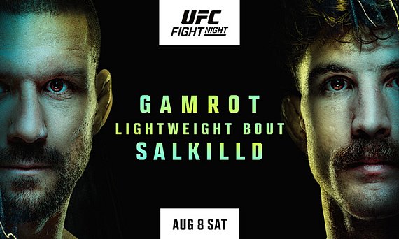 UFC Vegas 120 – Gamrot contre Salkilld, commentaires en direct, résultats et scores des rounds