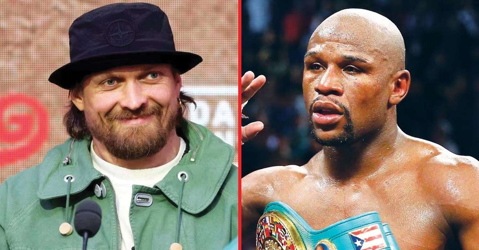 Usyk nomme le boxeur qui aurait mis fin à la série invaincue de Floyd Mayweather