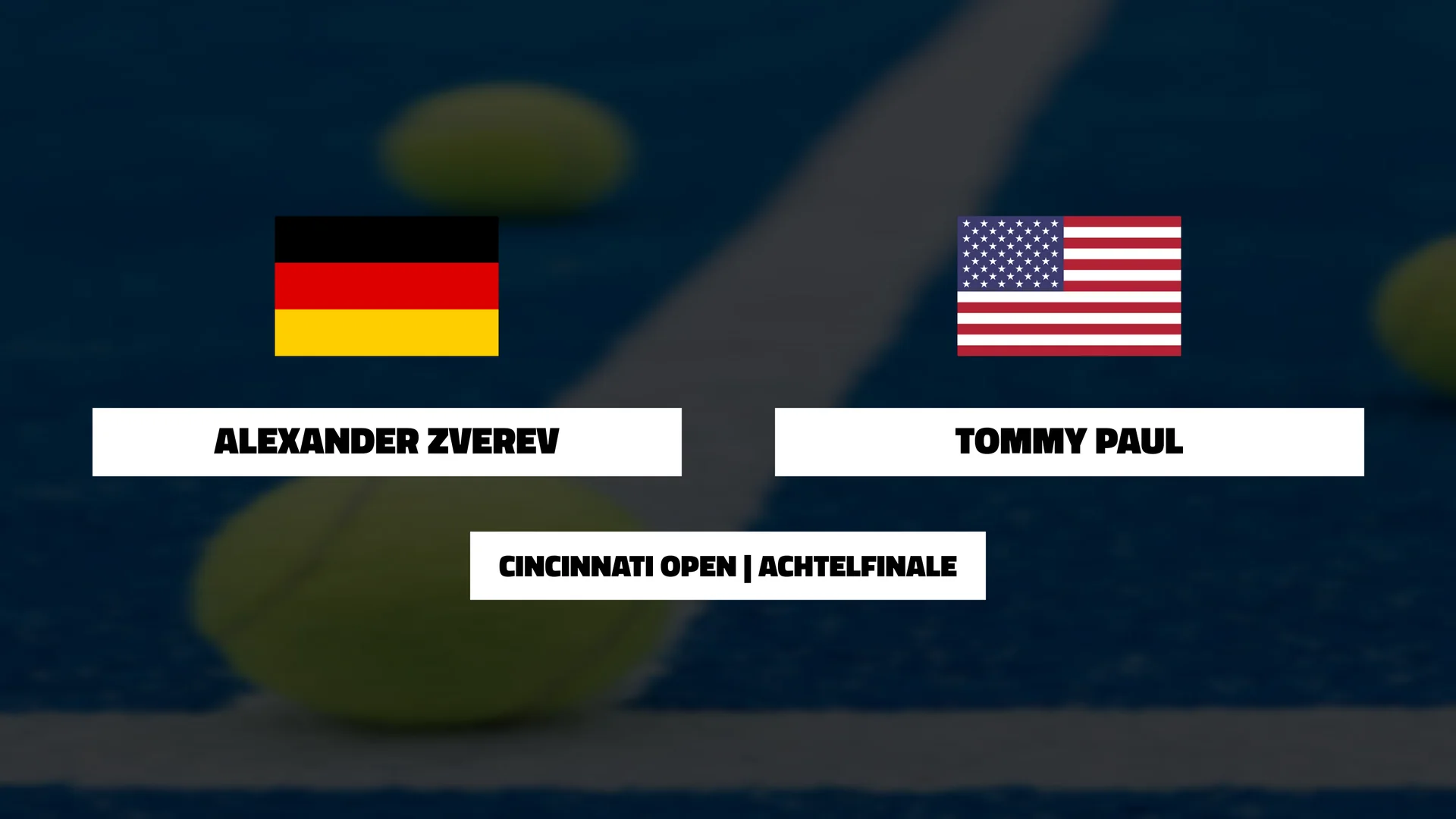 Zverev vs Tommy Paul : suivez le match en direct 0-0 LIVE