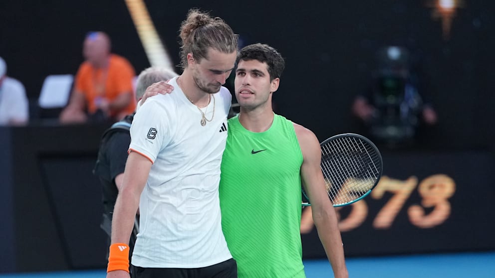En janvier à Melbourne, Zverev semblait épuisé après sa défaite