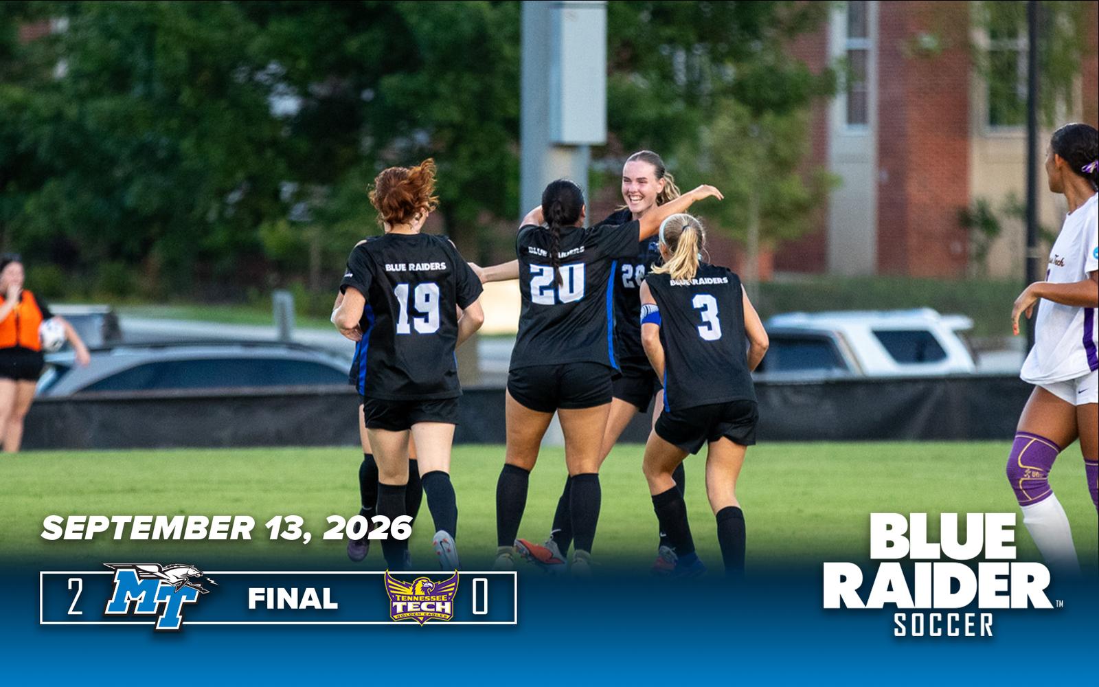 Denham et Navetta propulsent le football féminin à une victoire 2-0 contre Tennessee Tech
