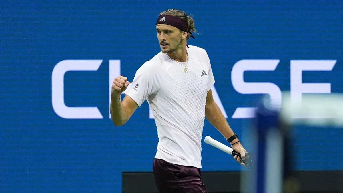 Alexander Zverev à l’US Open