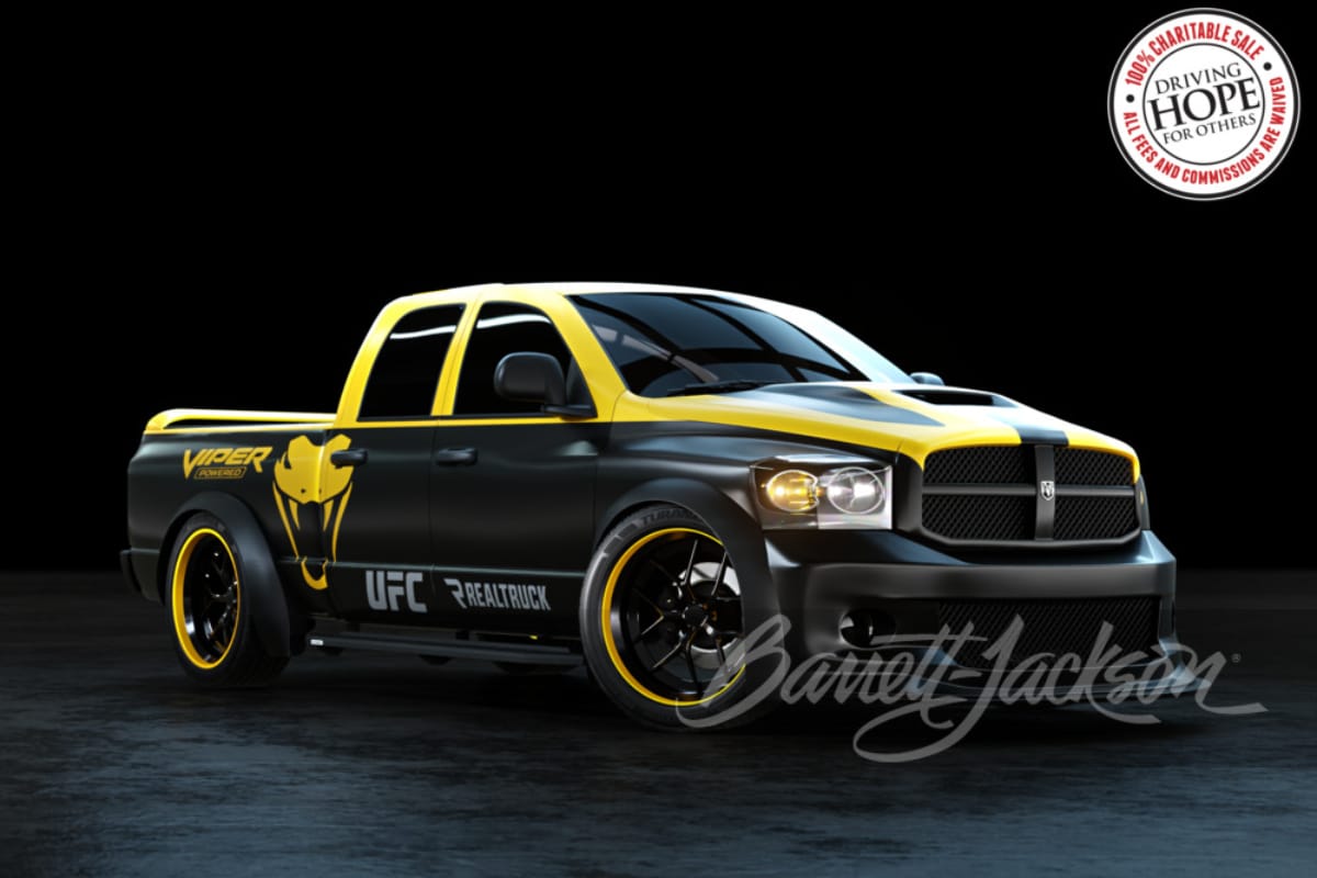 Aperçu artistique du Dodge Ram SRT-10 de Dana White