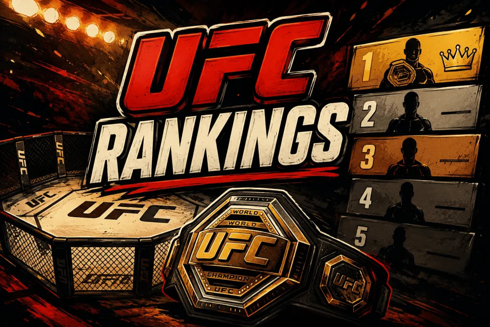 Classements UFC du 23 septembre : 20 changements qui bouleversent les classements