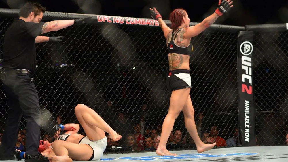 Cris Cyborg contre Lina Lansberg à Brasilia