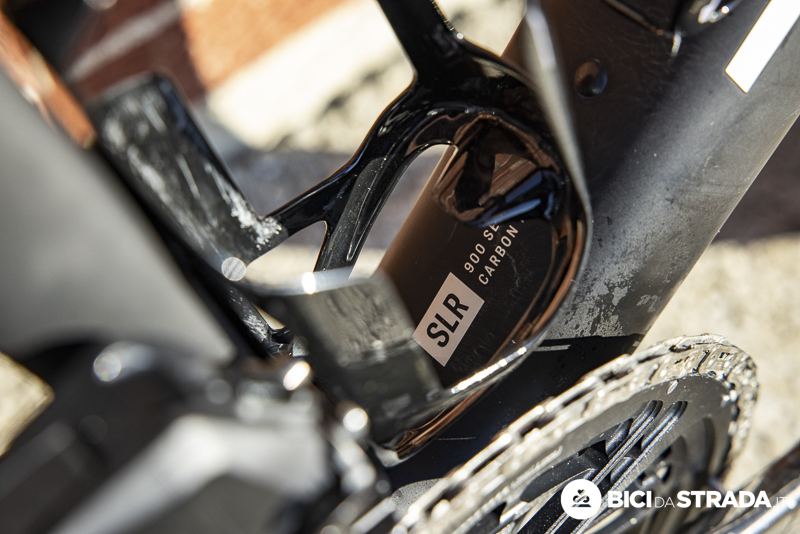 Carbone OCLV et système IsoFlow sur le vélo de Ciccone