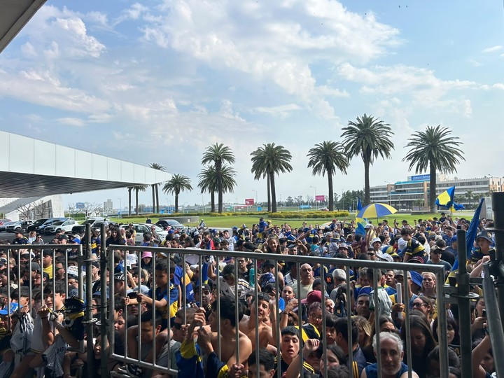L'arrivée de Boca à Rosario