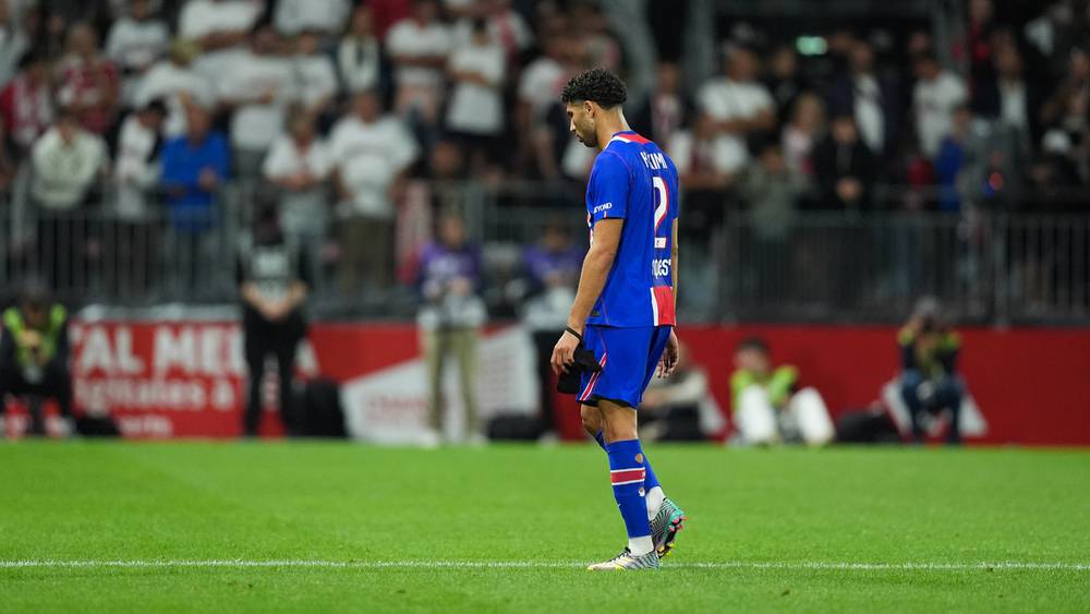 Achraf Hakimi : Déchirure musculaire au PSG, retour prévu en vue !