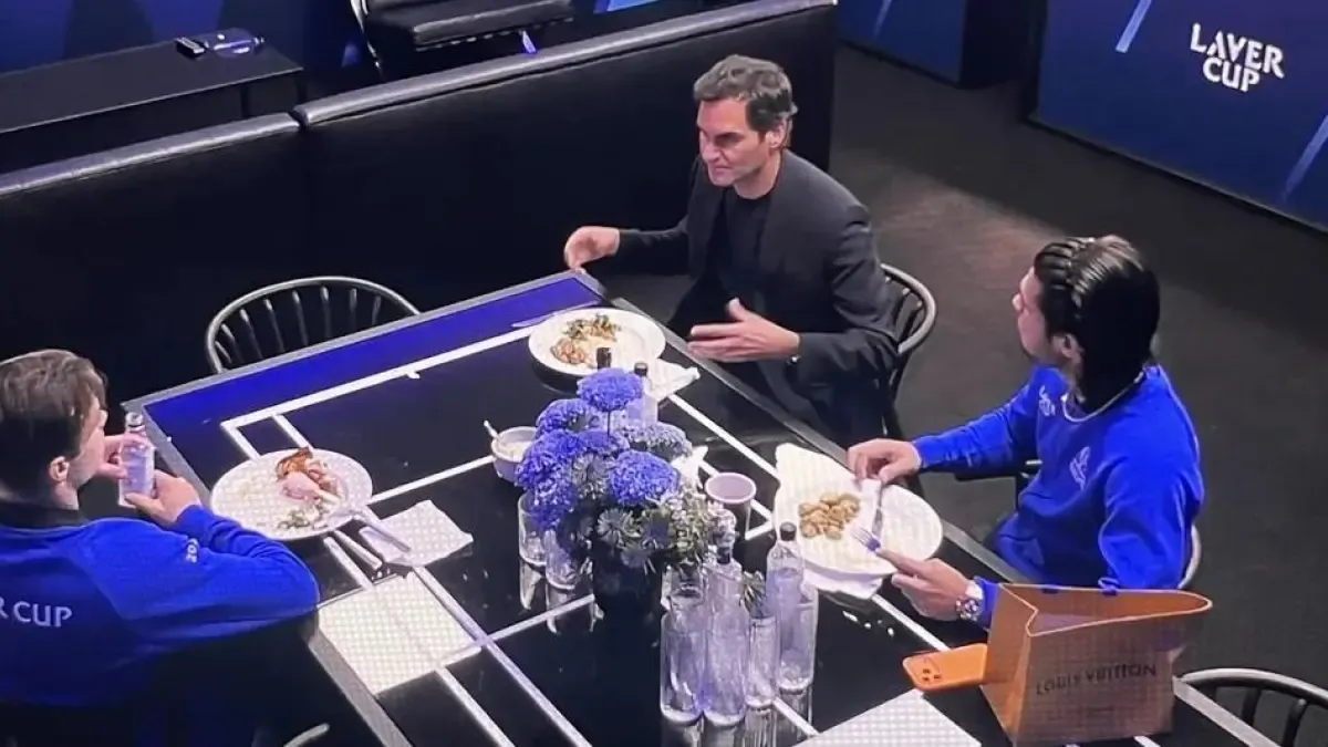 Alcaraz raconte son moment avec Federer à la Laver Cup : tout est arrivé d’un coup pour déjeuner ensemble