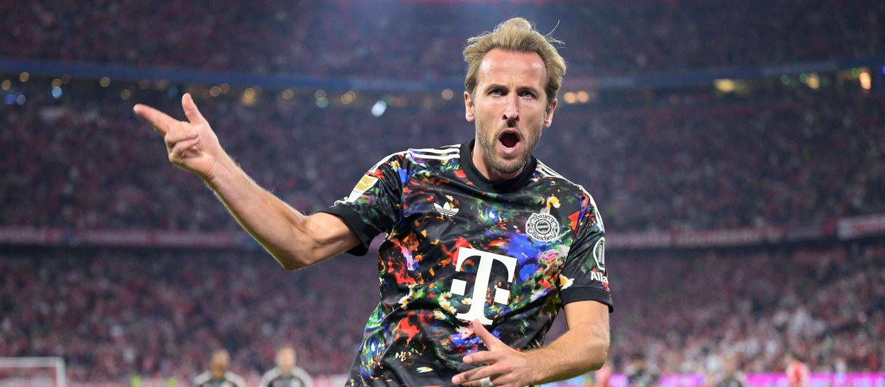 Harry Kane célèbre son but