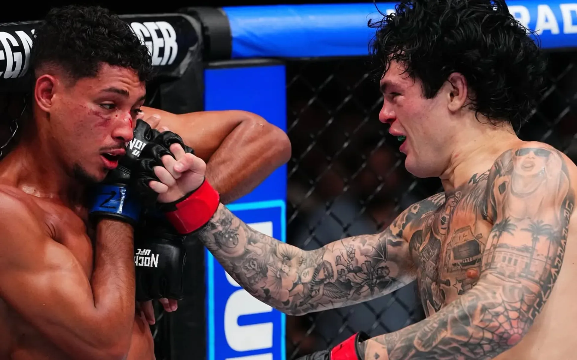 Chapeau bas à tous les deux : les combattants de l'UFC réagissent à…