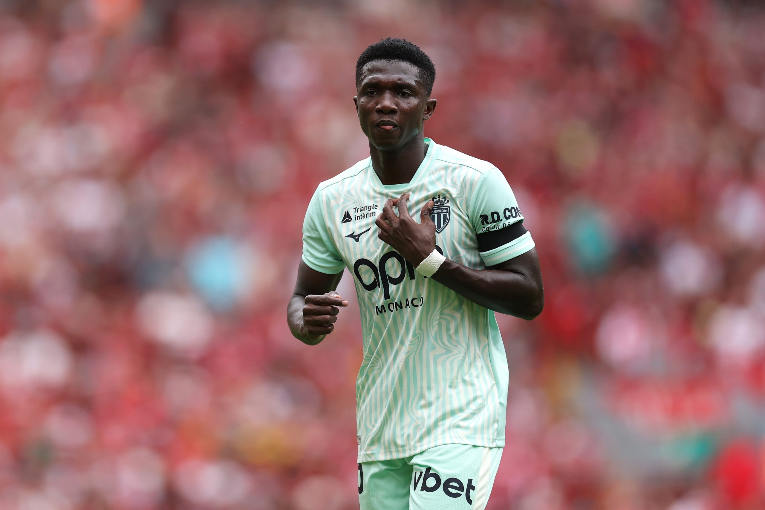 Lamine Camara de l'AS Monaco