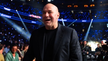Le président de la UFC, Dana White (Mark J. Rebilas / Reuters)