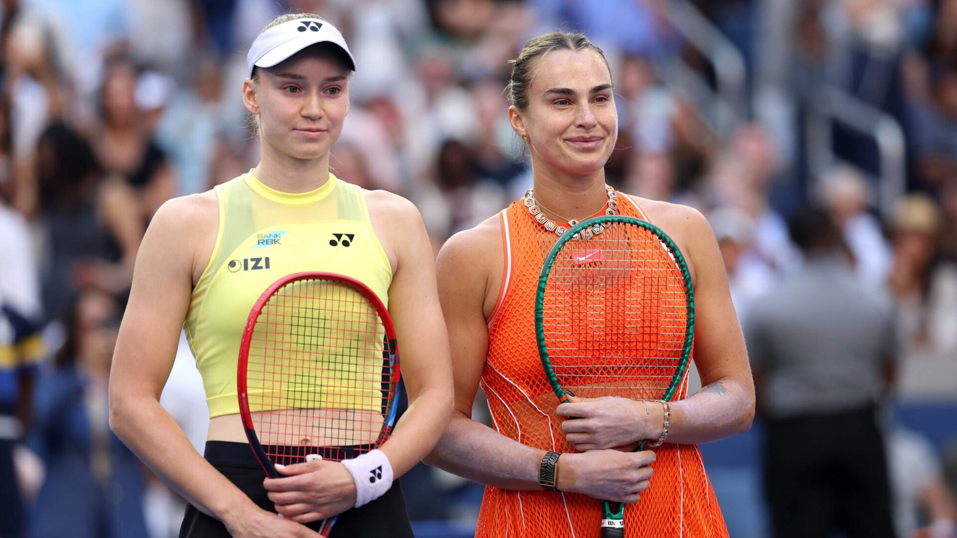 Elena Rybakina et Aryna Sabalenka