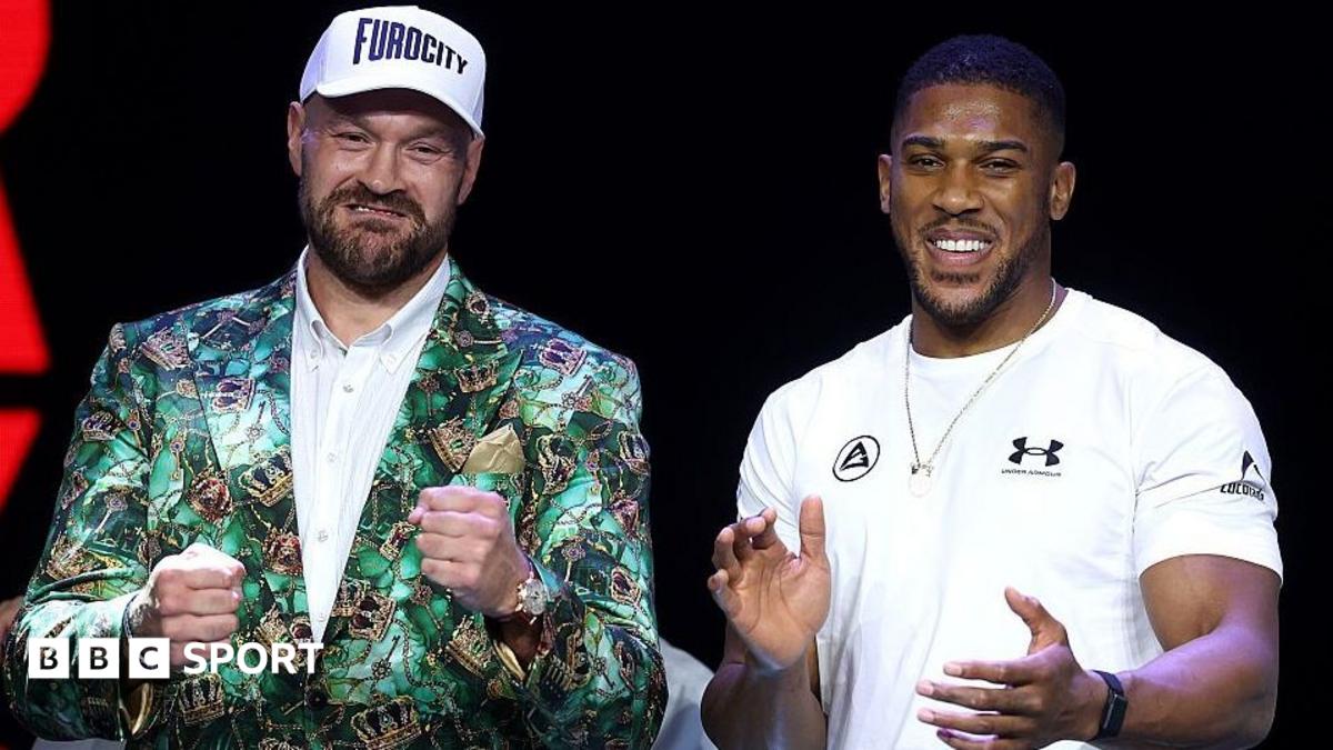 Fury contre Joshua : les poids lourds se taquinent lors de l’événement de lancement