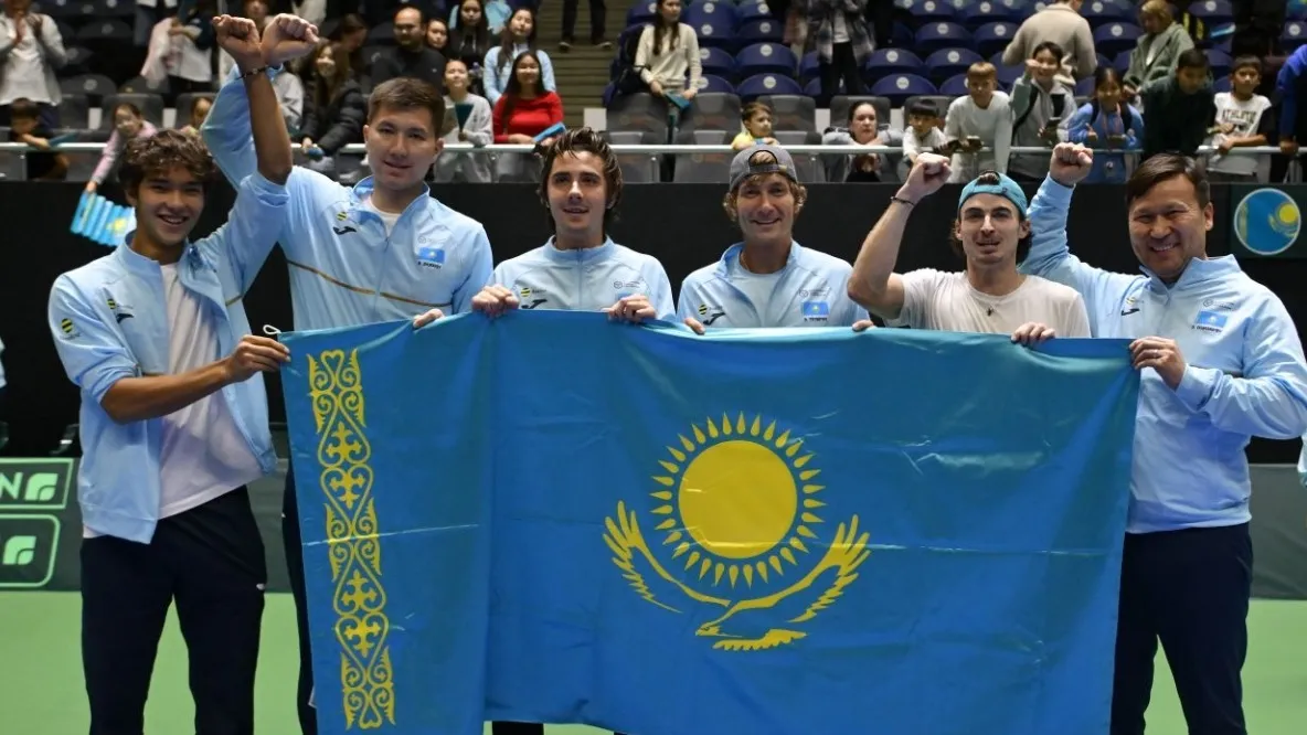L’équipe du Kazakhstan se qualifie pour les demi-finales de la Coupe Davis