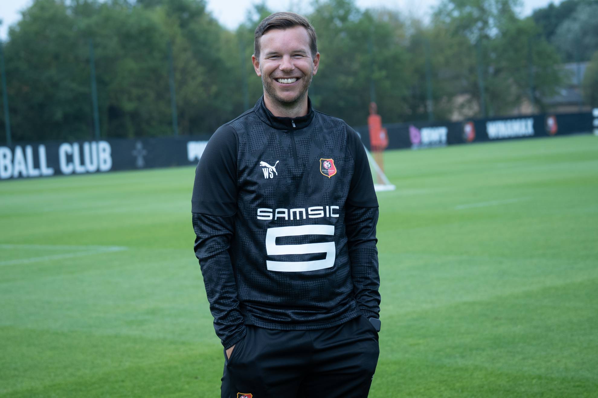 William Stanger, entraîneur sub 19 du Rennes.