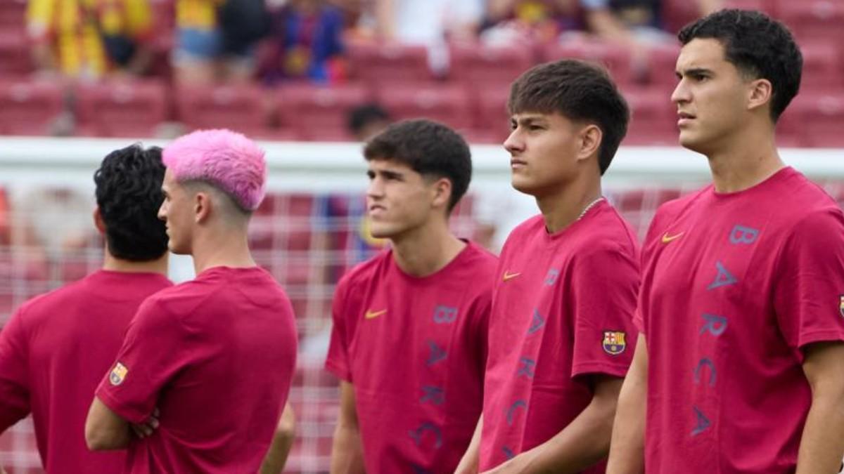 Cortós avant le match Gamper