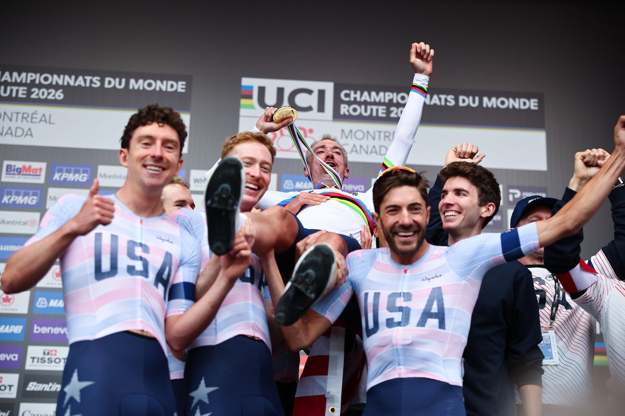 On met l’ego de côté : comment les États-Unis ont transformé le travail d’équipe désintéressé en or aux championnats du monde pour Brandon McNulty