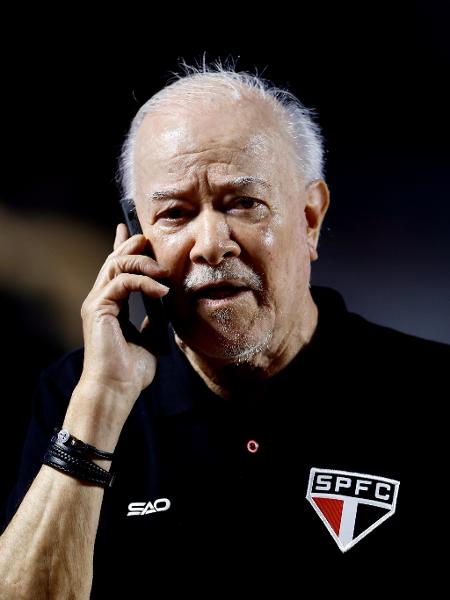 Harry Massis Jr., président du São Paulo, avant le match au Morumbi