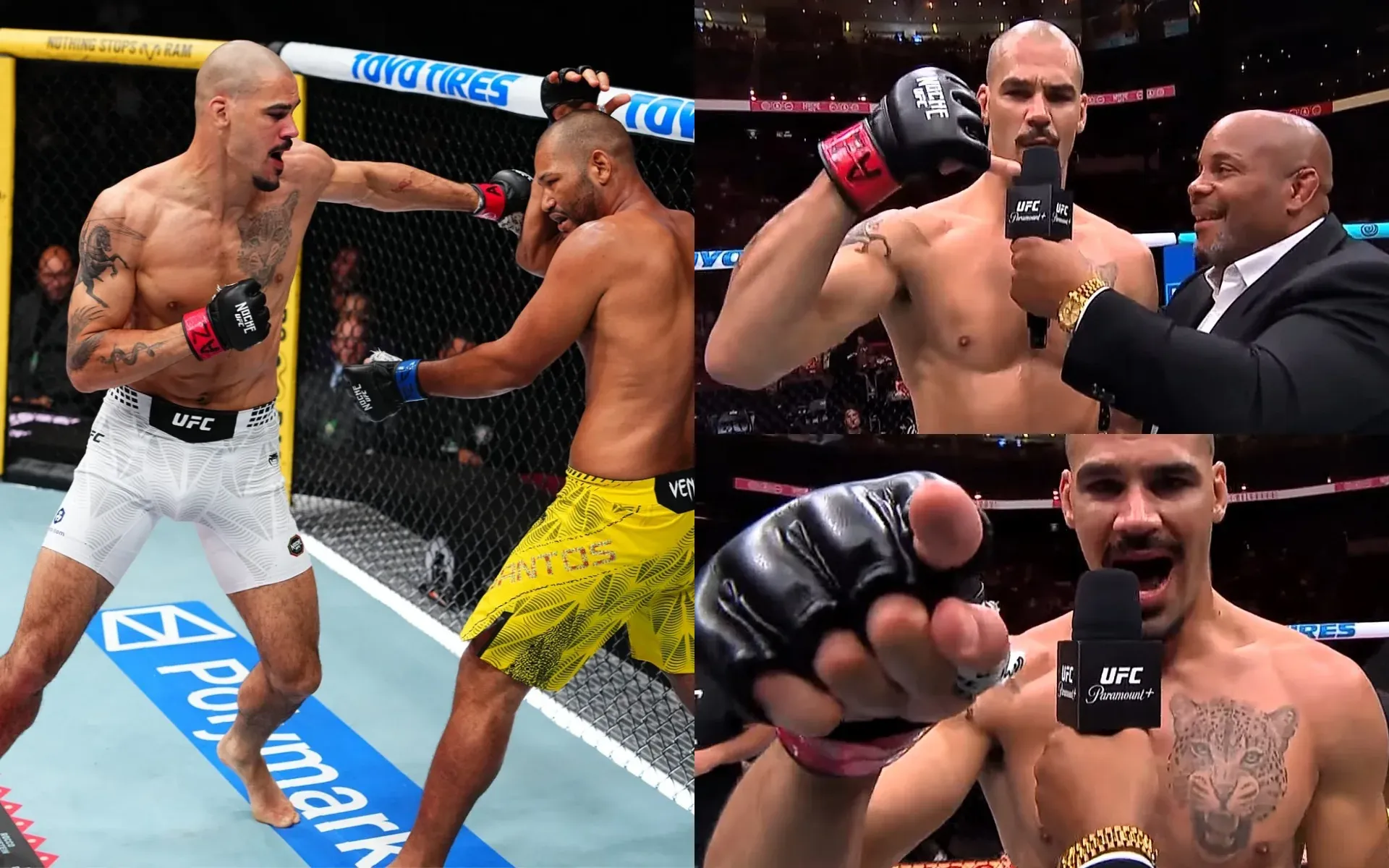 Yousri Belgaroui lance une promo épique après son spectaculaire TKO à Noche UFC 4