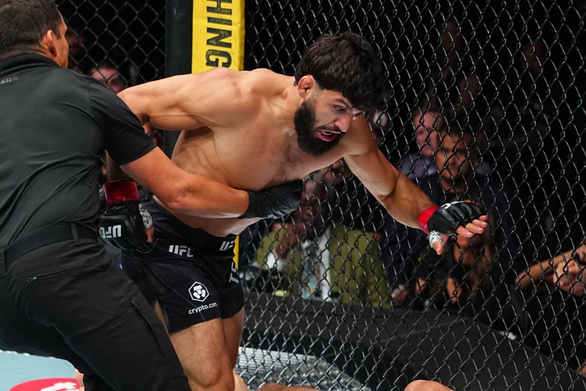 Arman Tsarukyan lors du UFC 331.