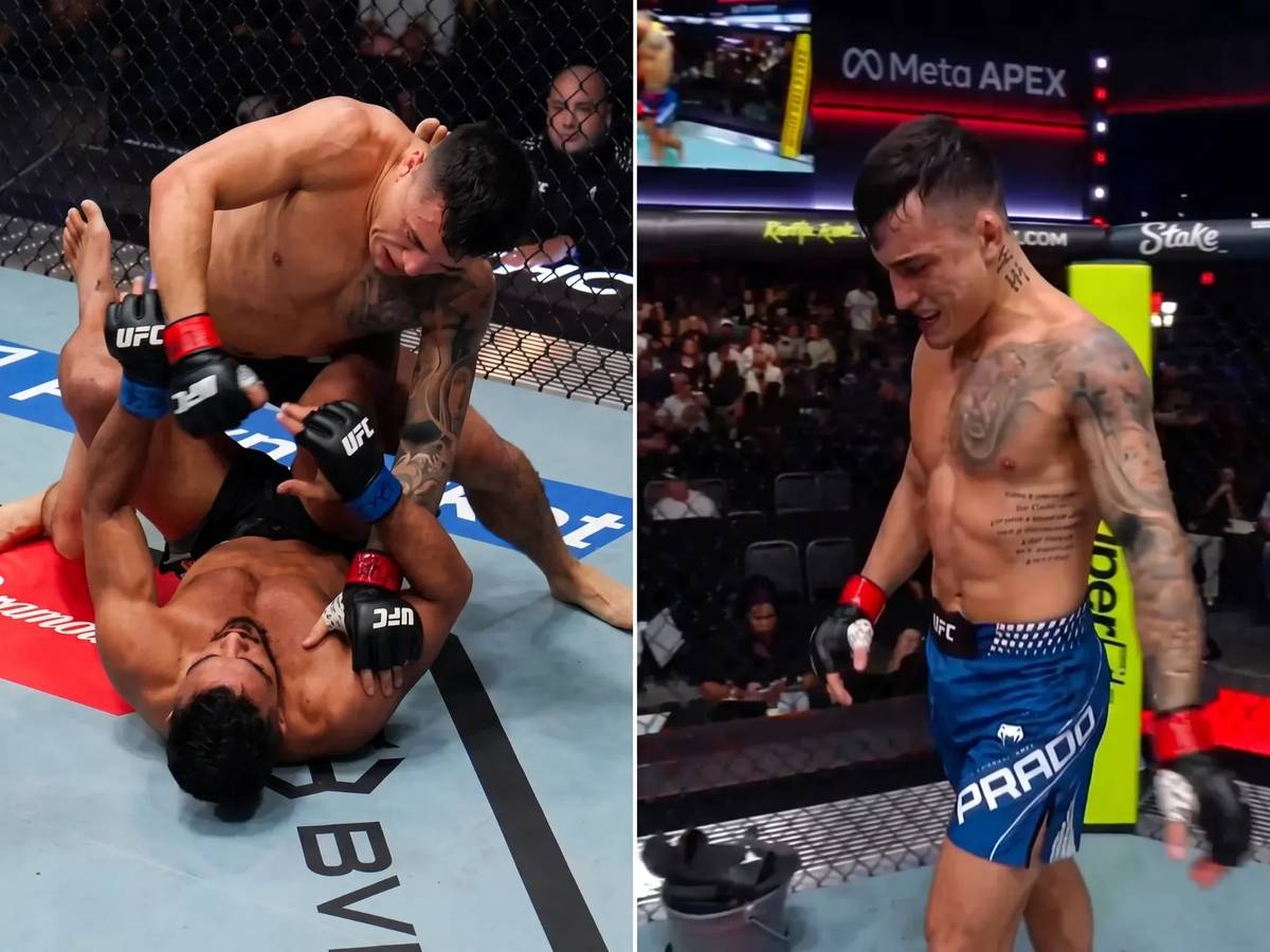 Francisco Prado met KO au premier round et renaît à l'UFC