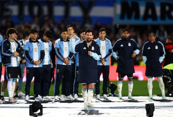 Messi se despedió de la selección en el Monumental (Reuters)