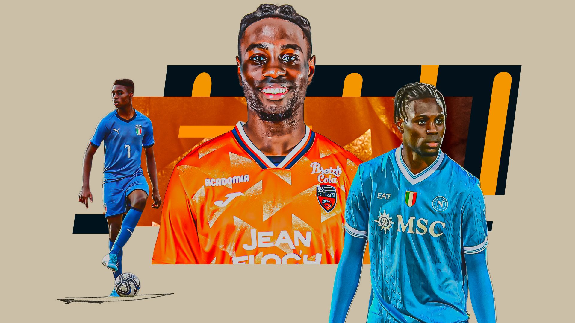 Obaretin à CM : "Lorient, un rêve pour la sélection. Ne sous-estimez pas la Ligue 1 ! À Milan, j'avais l'impression de rêver. Conte et Allegri, bien que différents, m'ont façonné."