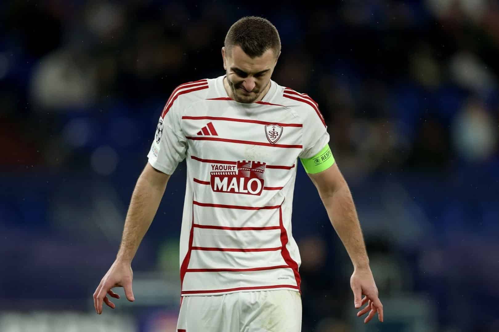 Stade Brestois : Le retour de Brendan Chardonnet encore retardé !