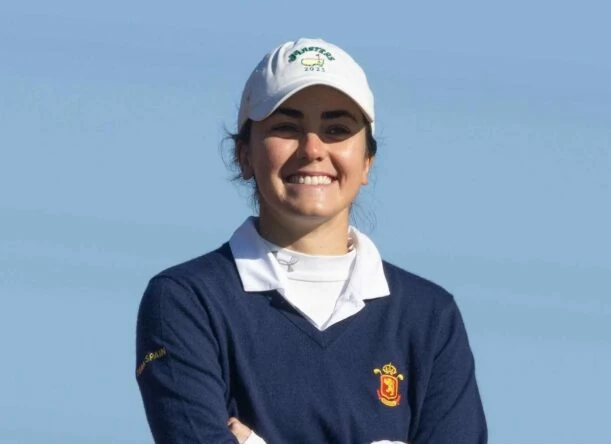 Andrea Revuelta, lors de l'Open de Espagne sur la Costa del Sol.